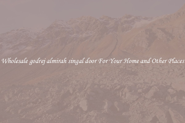Wholesale godrej almirah singal door For Your Home and Other Places