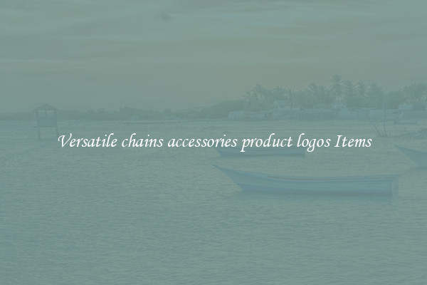 Versatile chains accessories product logos Items