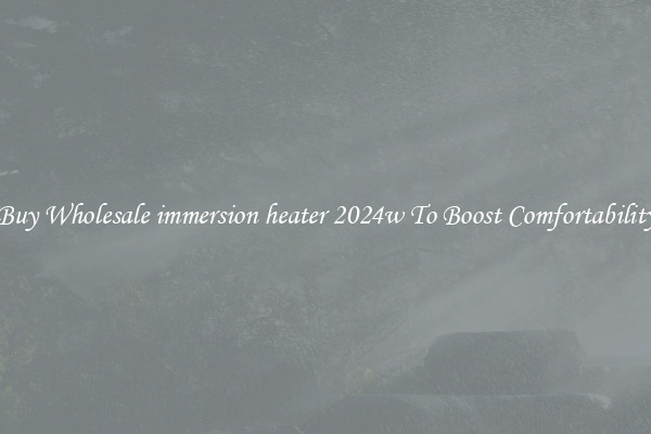 Buy Wholesale immersion heater 2024w To Boost Comfortability