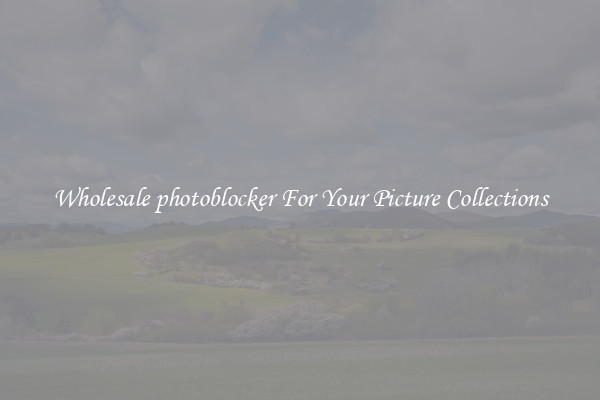 Wholesale photoblocker For Your Picture Collections