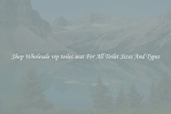 Shop Wholesale vip toilet seat For All Toilet Sizes And Types